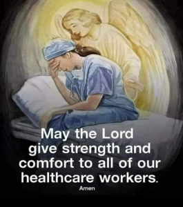 Comfort to all health care workers